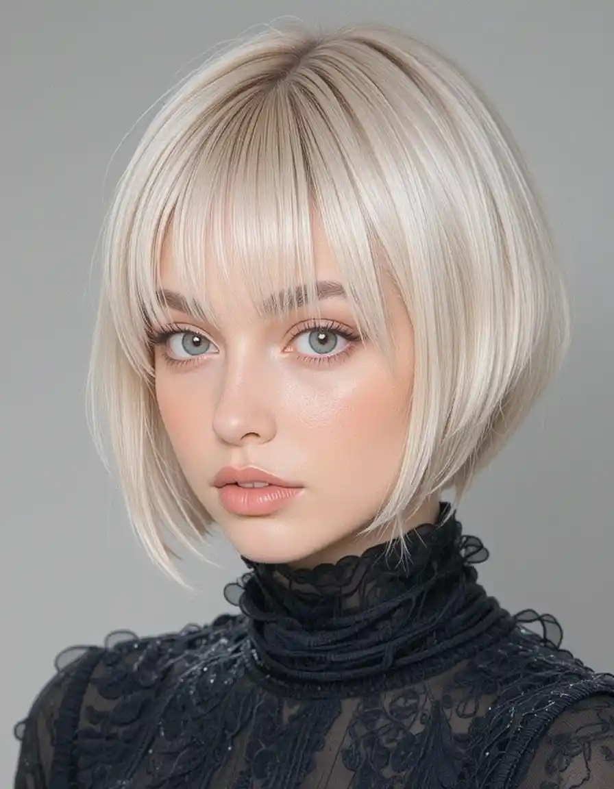 Bowl Cut with a Modern Shape Bowl Cut with a Modern Shape