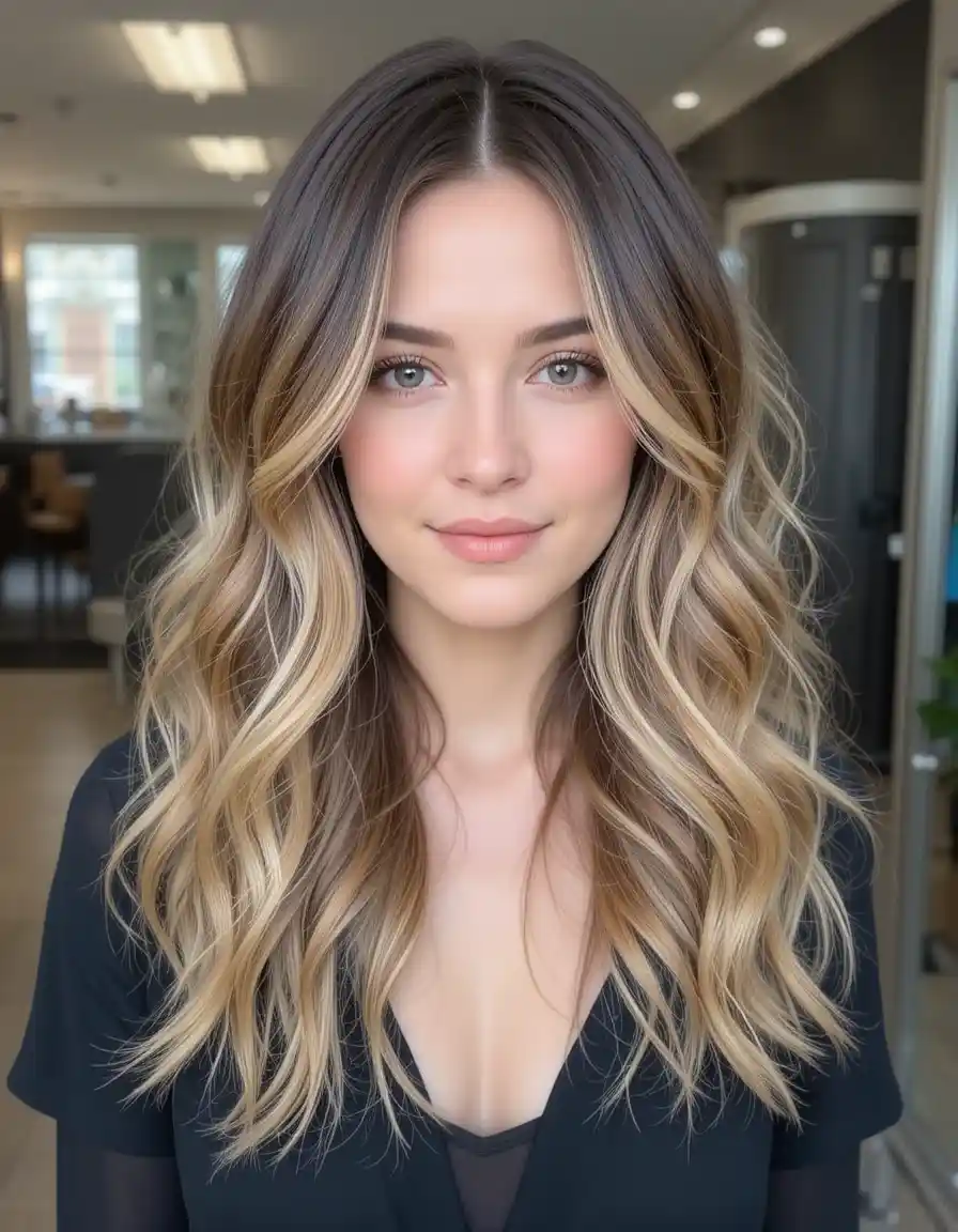 Caramel Blonde Highlights for Depth Caramel Blonde Highlights for Depth