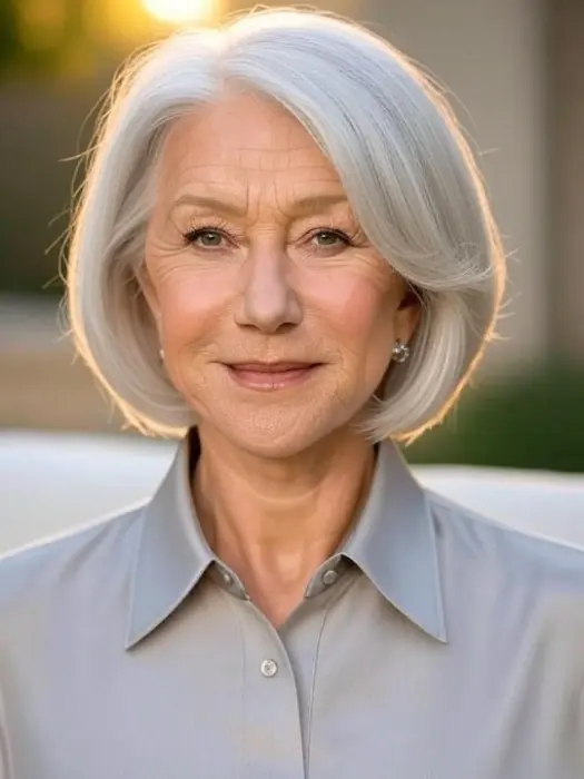 35 Hairstyles for Women Over 60 with Sleek Hair and Grace 35 Celebrity-Inspired Hairstyles for Older Women