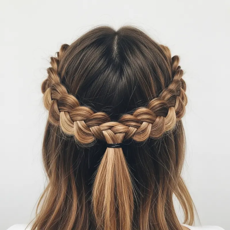 22 Easy Summer Hairstyles That Keep You Cool and Stylish 10 Crown Braid – Boho and Chic