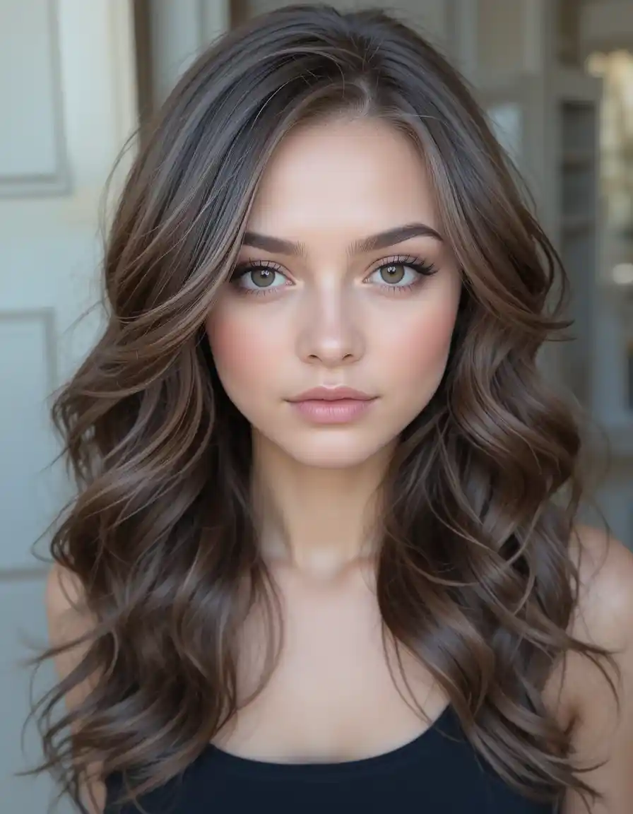 Deep Mocha Tone with Subtle Warmth Deep Mocha Tone with Subtle Warmth