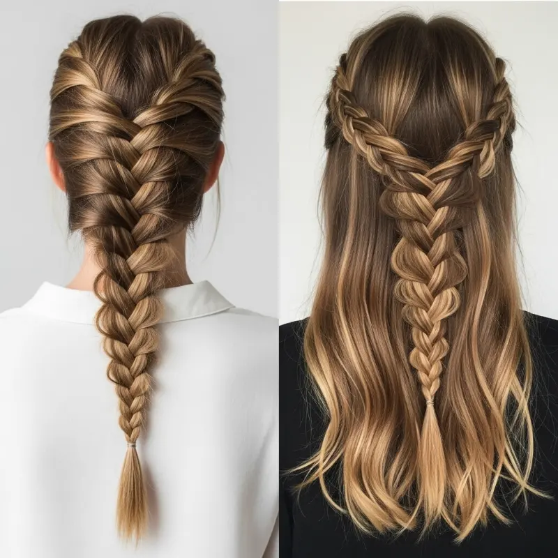 22 Easy Summer Hairstyles That Keep You Cool and Stylish 14 Fishtail Braid – Elegant and Easy