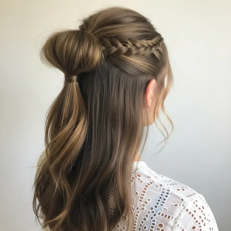 22 Easy Summer Hairstyles That Keep You Cool and Stylish 7 Half-Up, Half-Down – A Versatile Classic