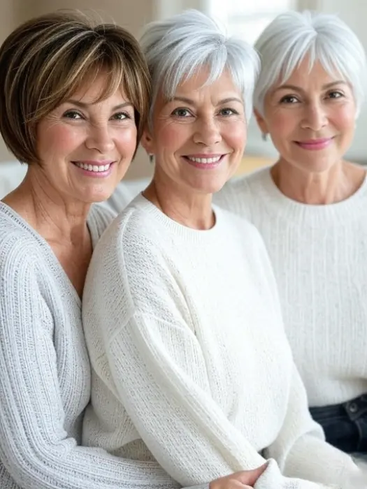 35 Hairstyles for Women Over 60 with Sleek Hair and Grace 34 How to Maintain Your Hairstyle with Minimal Effort