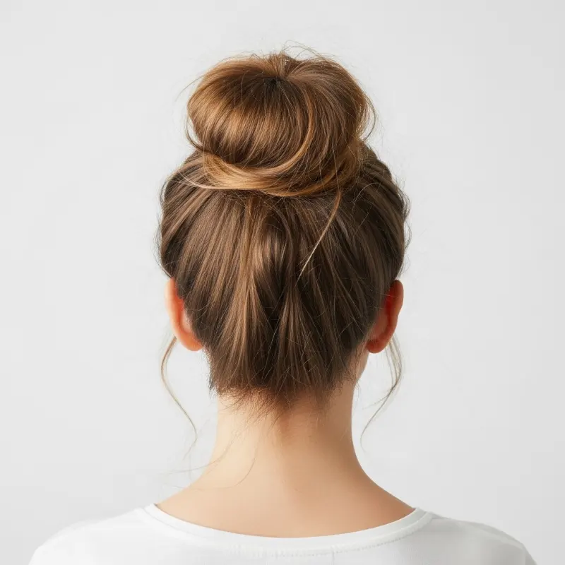 22 Easy Summer Hairstyles That Keep You Cool and Stylish 5 Messy Bun – Effortlessly Chic