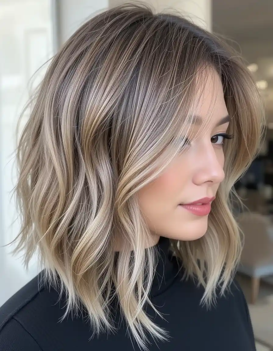 Mushroom Blonde for an Ashy Blend Mushroom Blonde for an Ashy Blend