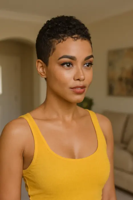 43 Stunning & Fresh Summer Hairstyles for Black Women 17 Pixie Cut – Chic & Bold Summer Hairstyles for Black Women