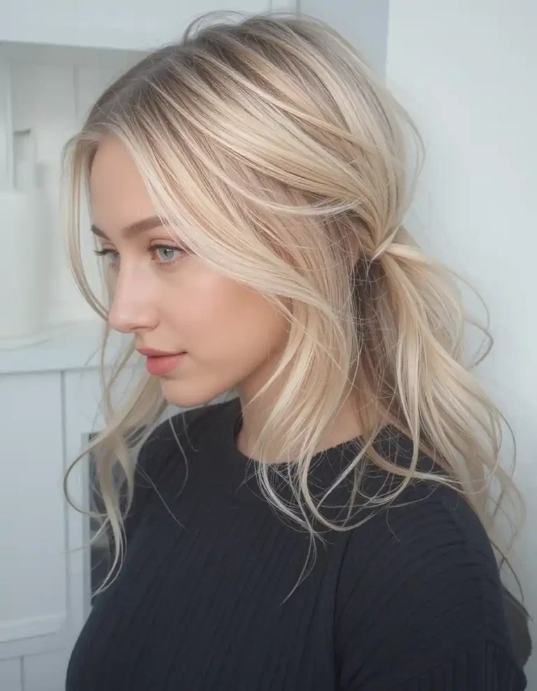 Simple Side Parts That Add Volume Simple Side Parts That Add Volume
