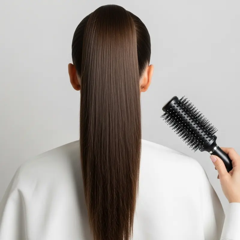 22 Easy Summer Hairstyles That Keep You Cool and Stylish 9 Sleek High Ponytail – Elegant Yet Functional