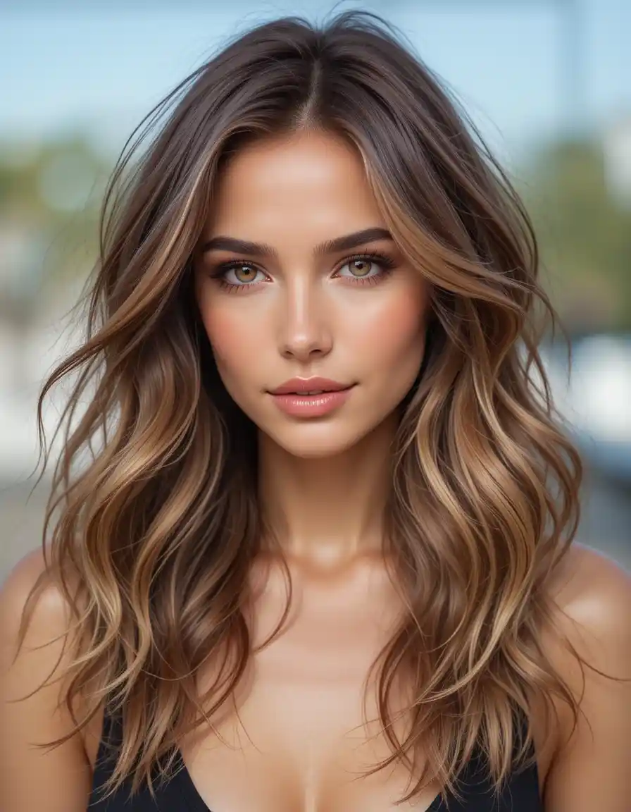 Toffee Highlights for Warmth and Shine Toffee Highlights for Warmth and Shine