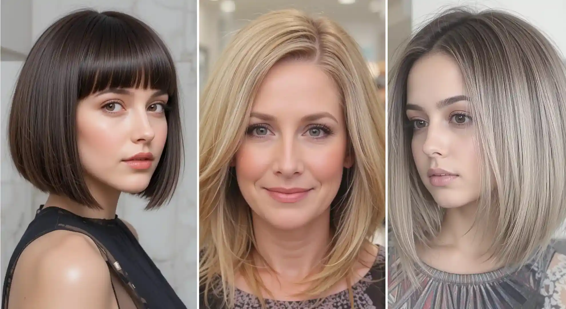 26 Short to Medium Hairstyles for Women Over 40 with Thin Hair 1 26 Short to Medium Hairstyles for Women Over 40 with Thin Hair