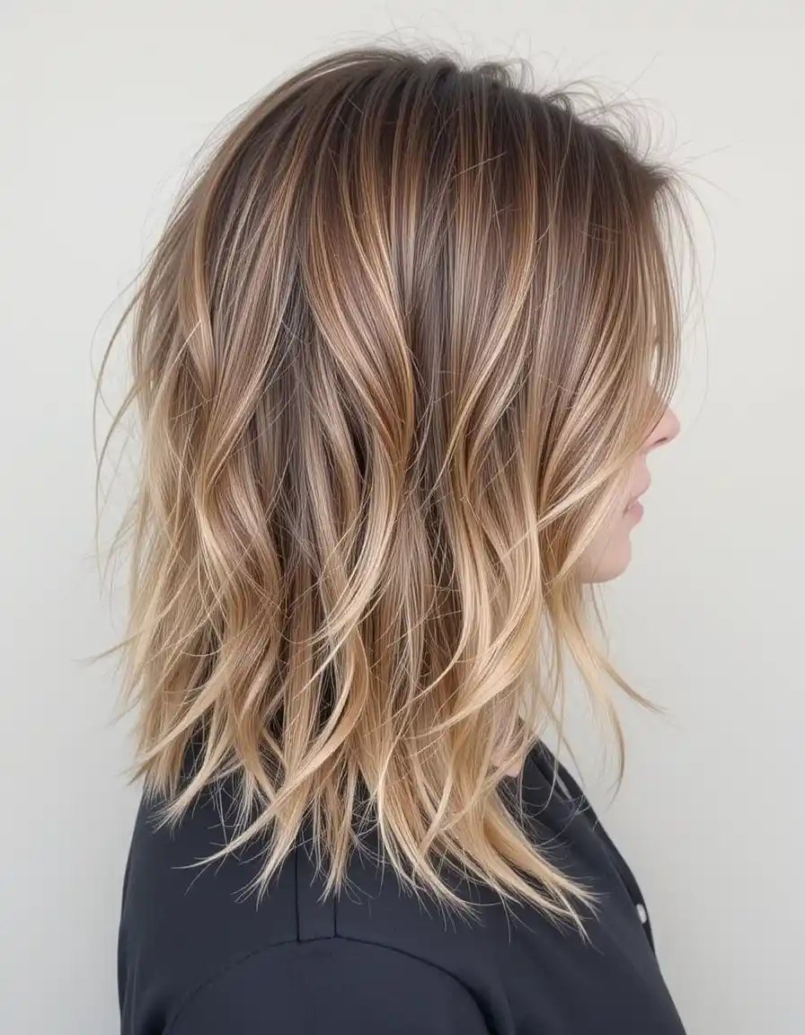 Auburn with Blonde Ends Auburn with Blonde Ends