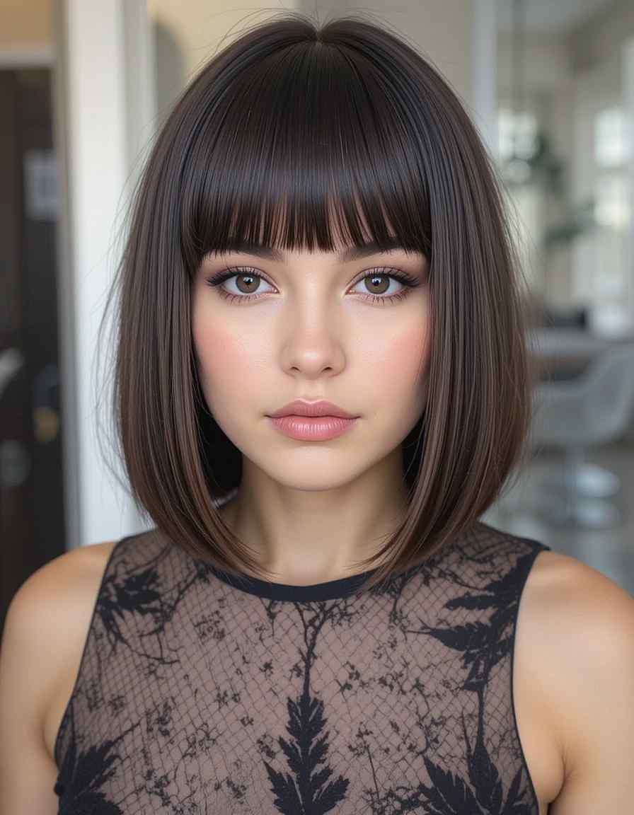 Blunt Cut Bob Blunt Cut Bob