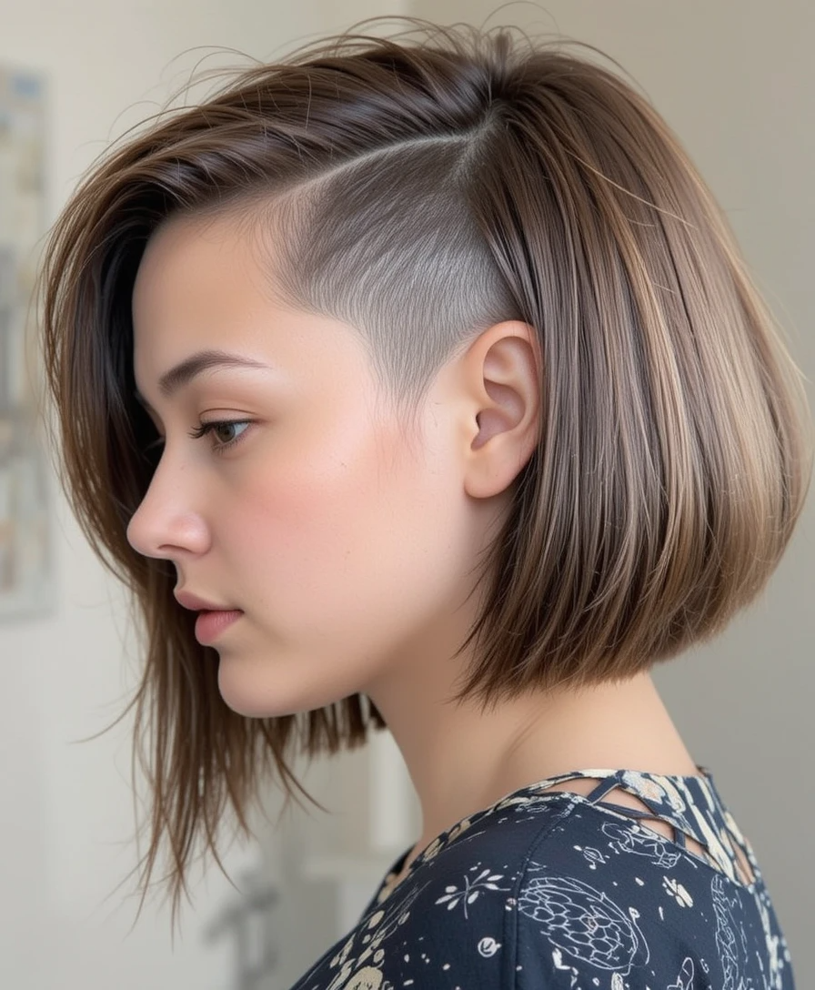 Bob with Subtle Undercut Bob with Subtle Undercut