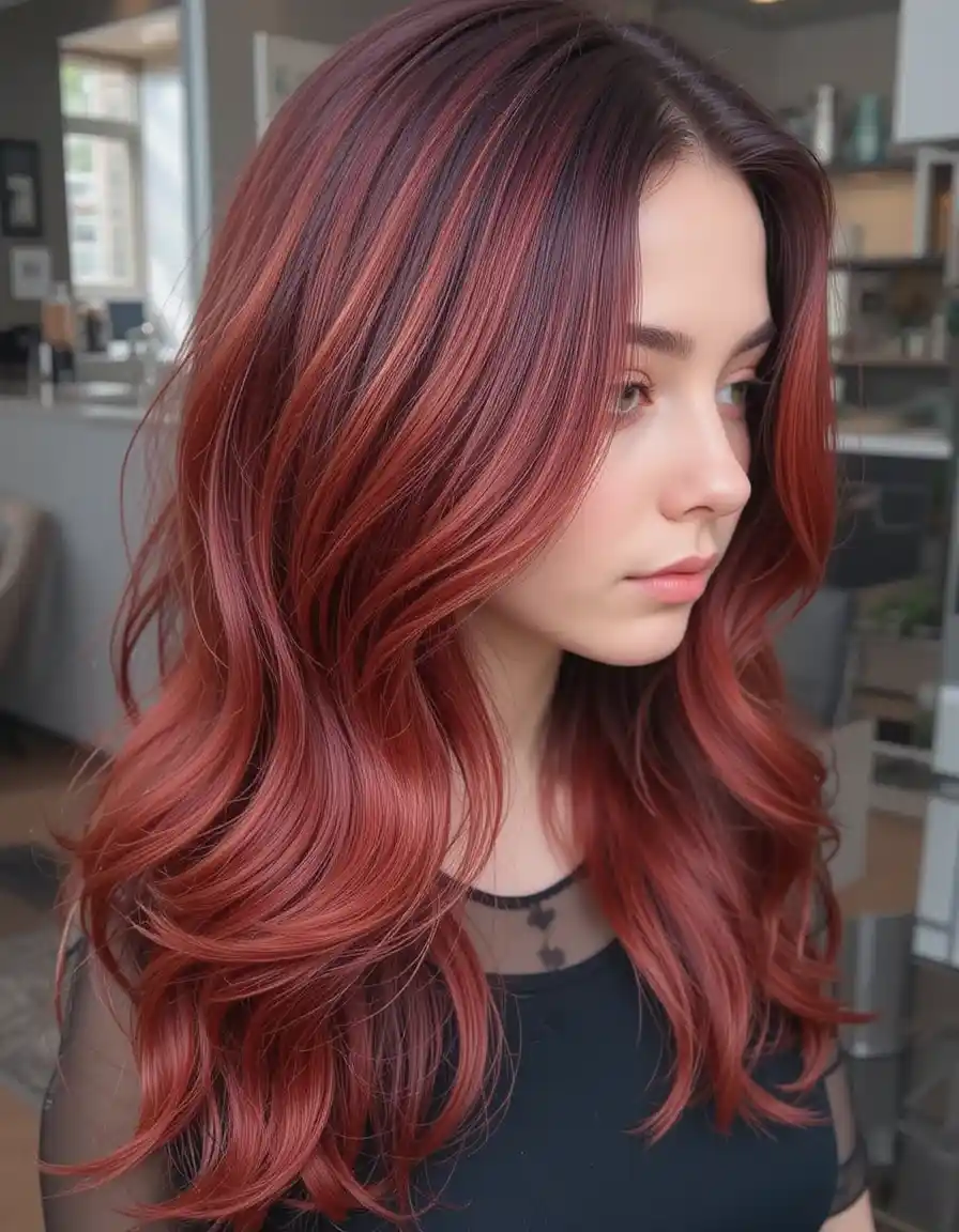Bold Red Ombre Bold Red Ombre