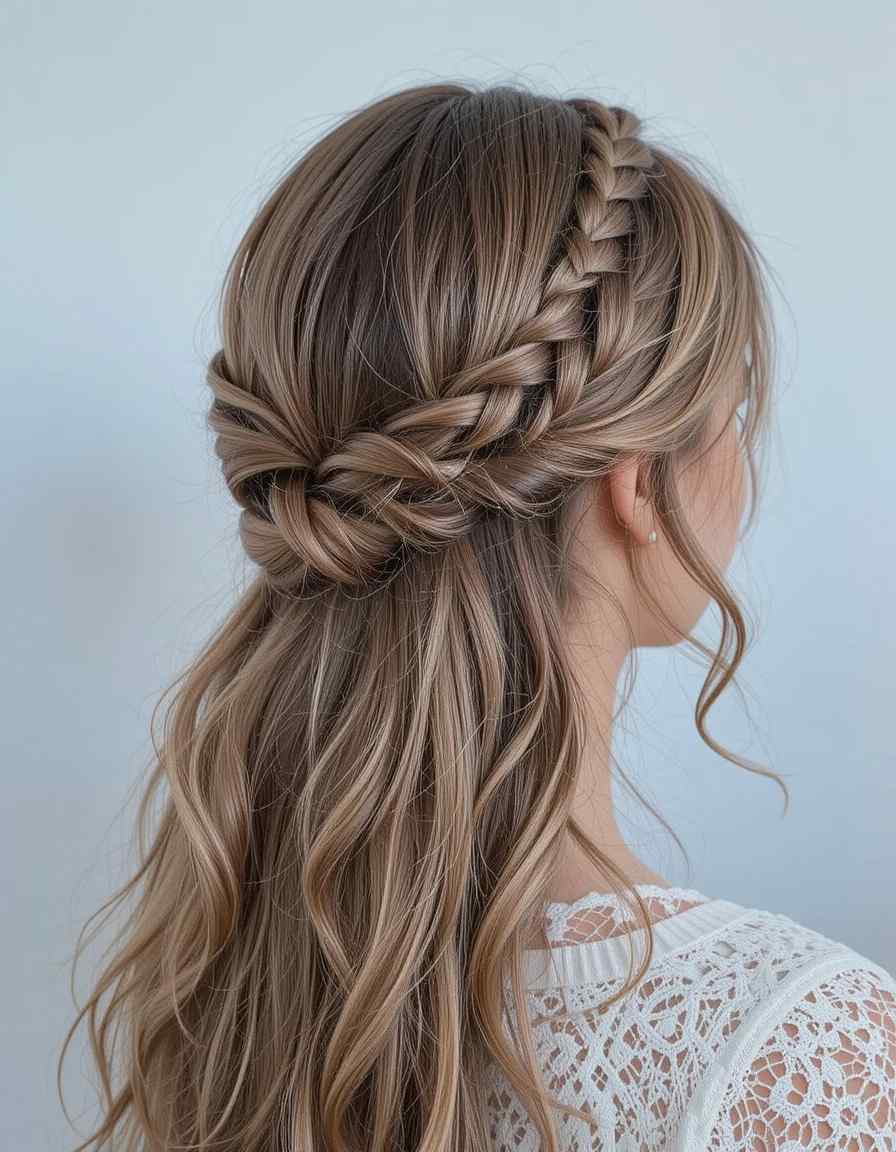 Charming Braided Headband Look Charming Braided Headband Look