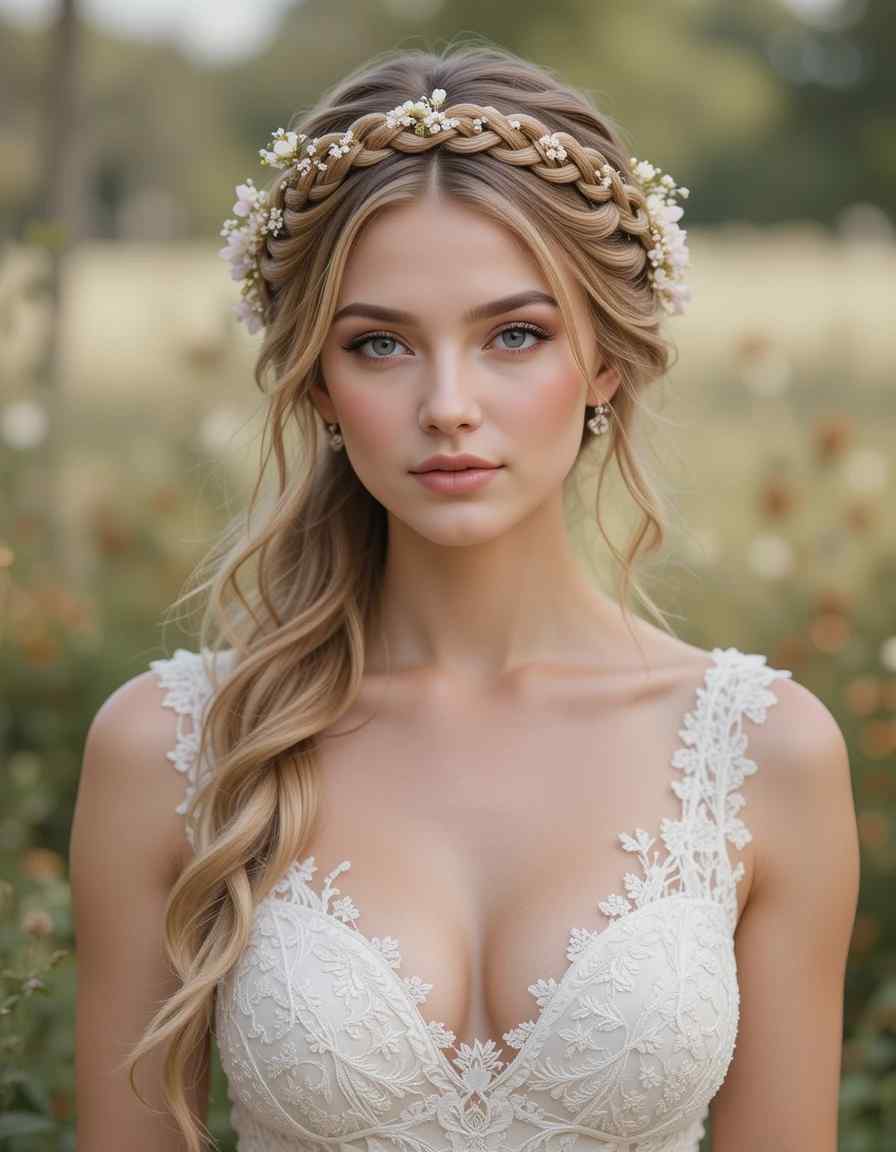 Chic Braided Crown