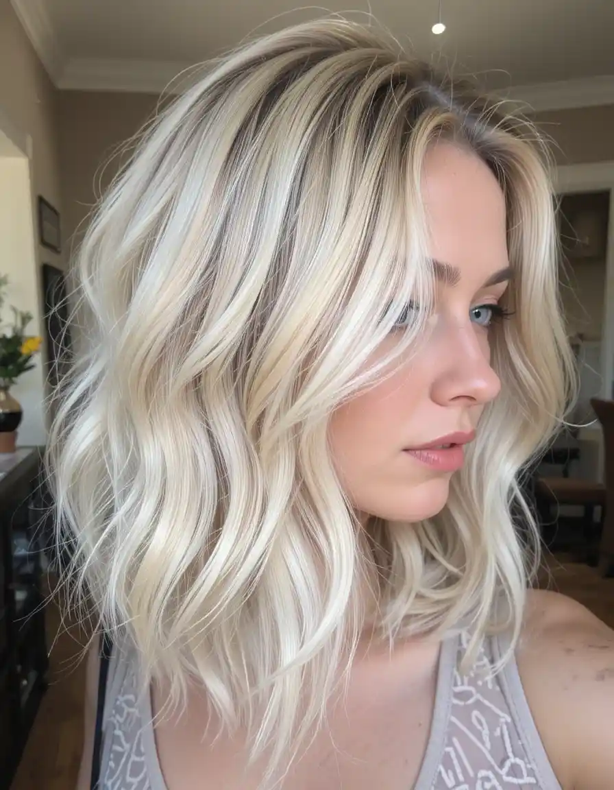 Chunky Blonde Streaks Chunky Blonde Streaks