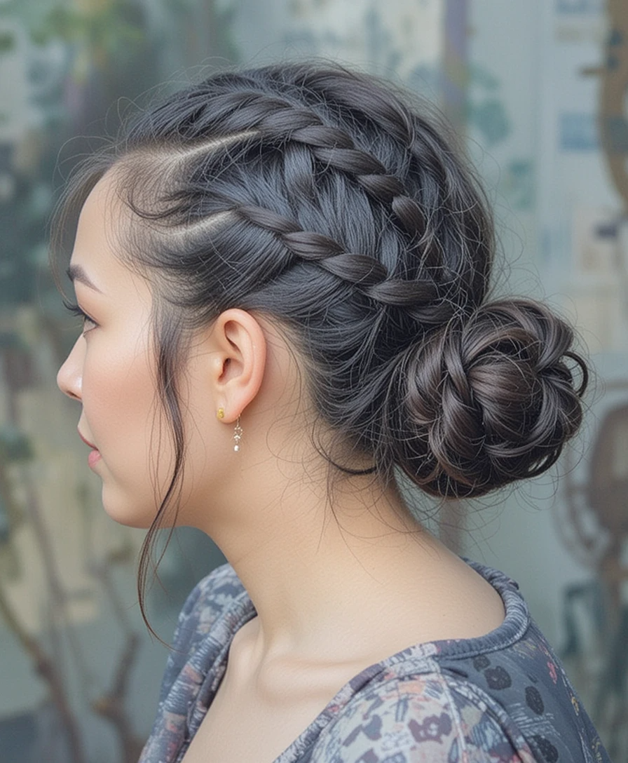 Cornrow Buns Cornrow Buns