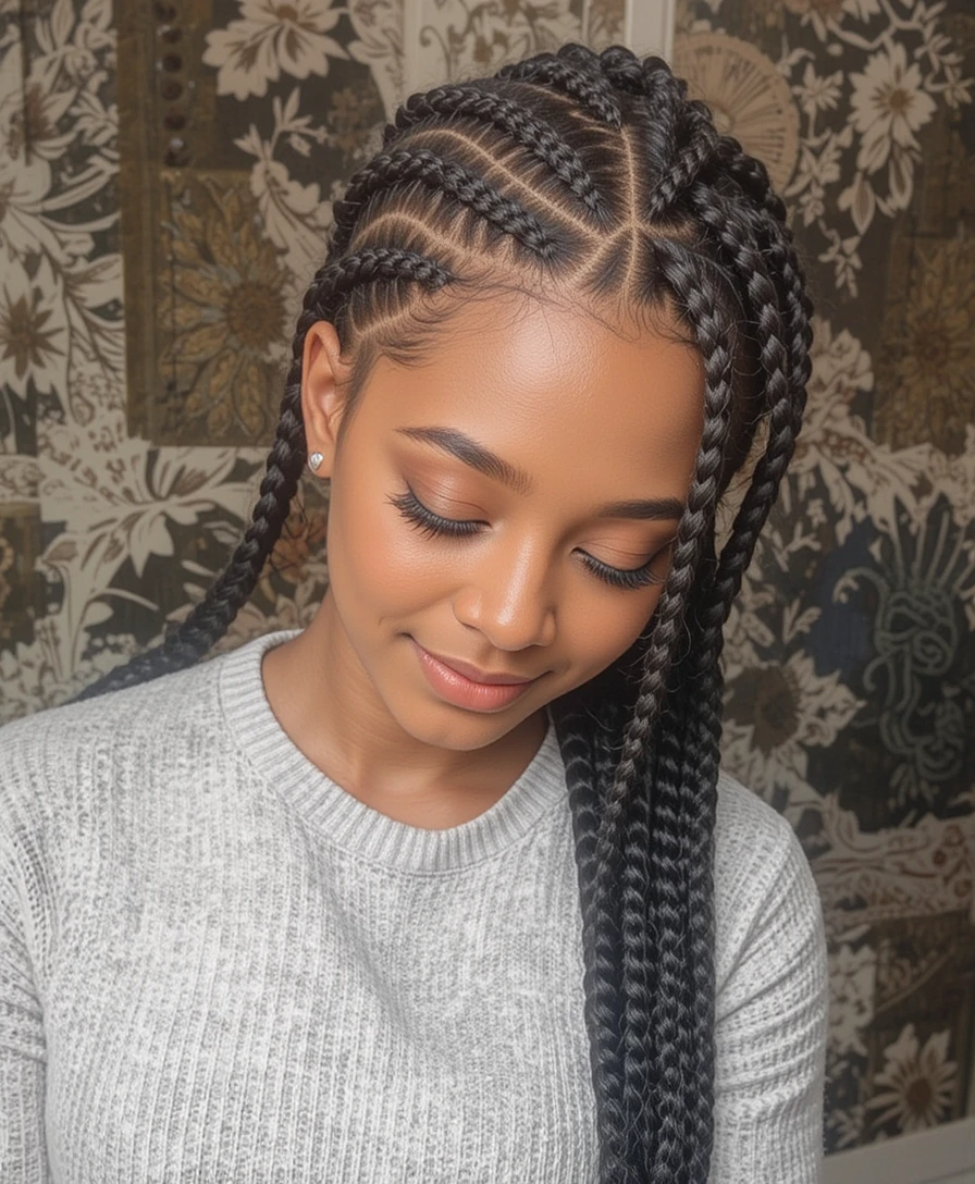 Cornrows Braids Braided Hairstyles for Black Women