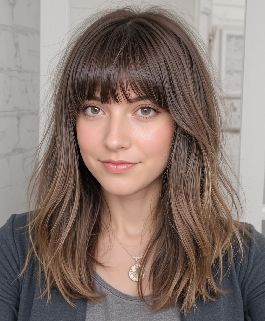 Curve Cut with Bangs Curve Cut with Bangs