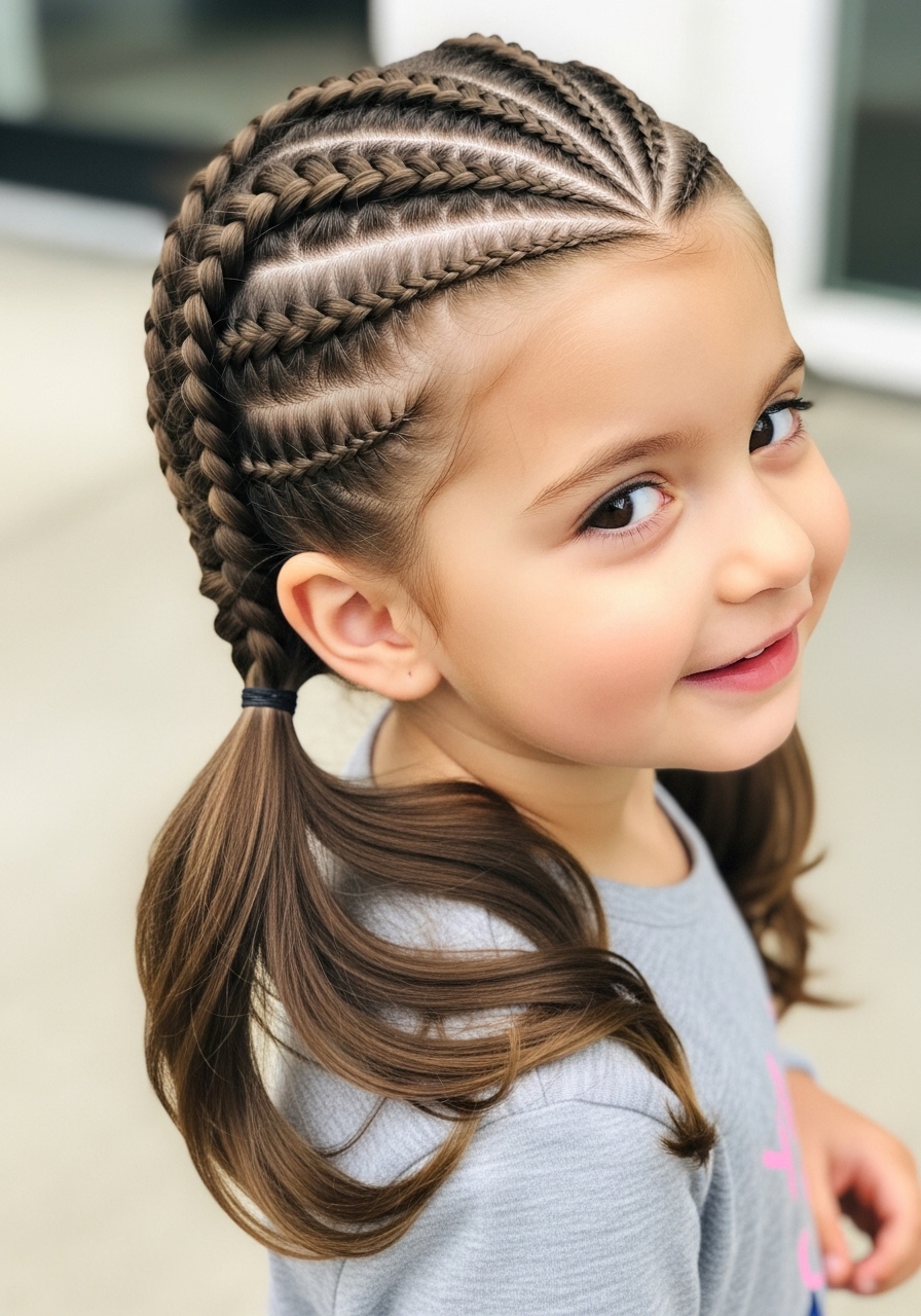 Dutch Braids into Pigtails Dutch Braids into Pigtails