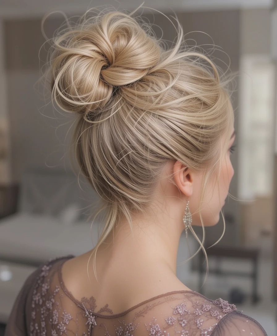 Elegant Top Knot Elegant Top Knot