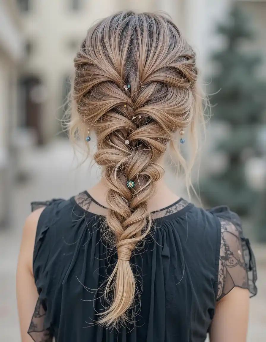 Fishtail Braid for Boho Vibes Fishtail Braid for Boho Vibes