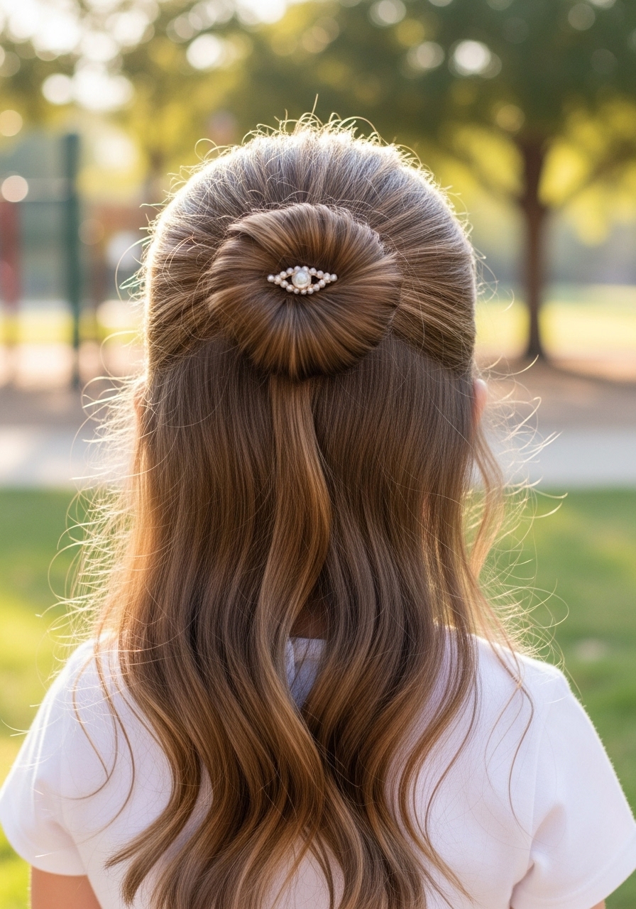 French Twist Half-Up French Twist Half-Up