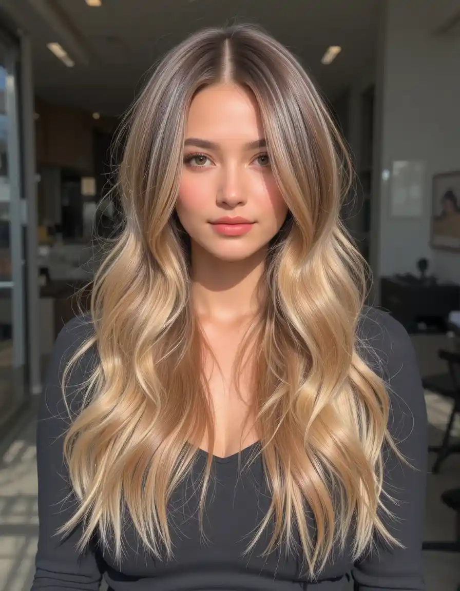 Golden Balayage Golden Balayage