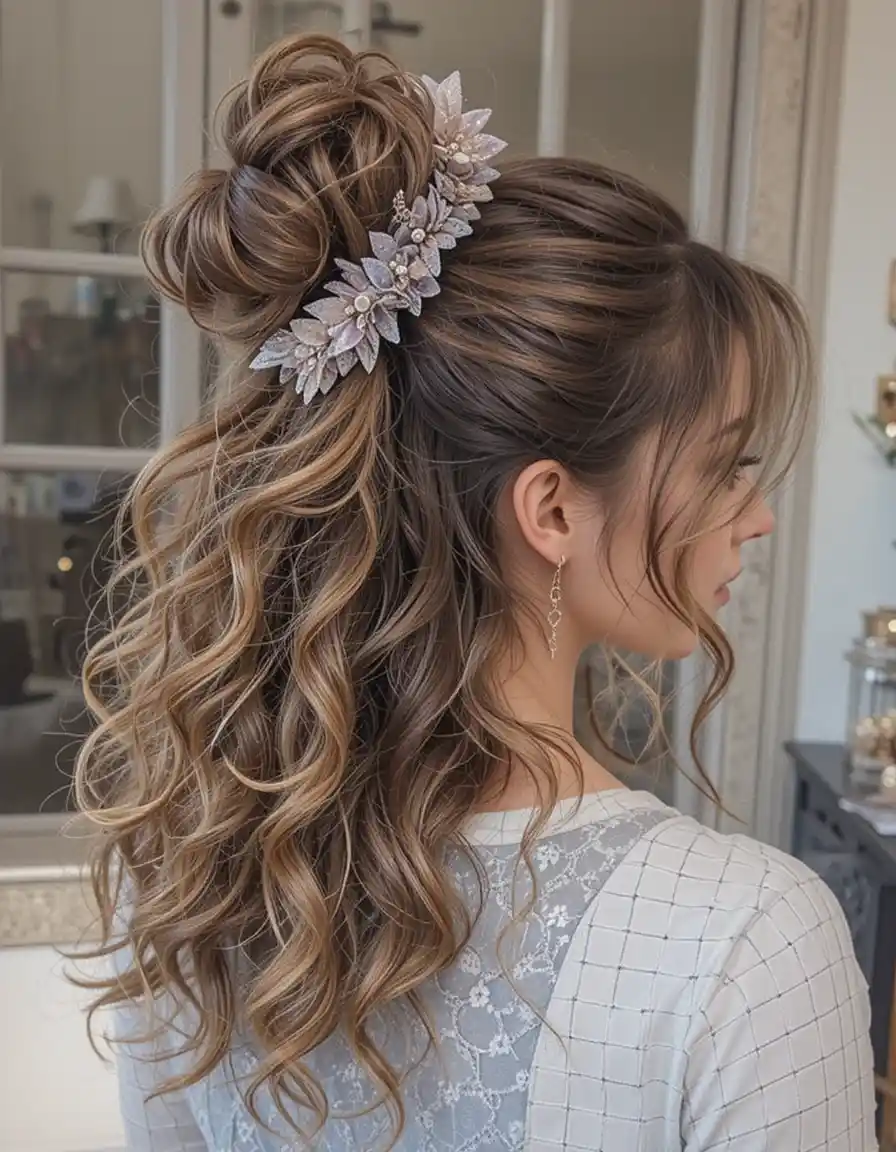 Half-Up Half-Down with Soft Layers Half-Up Half-Down with Soft Layers