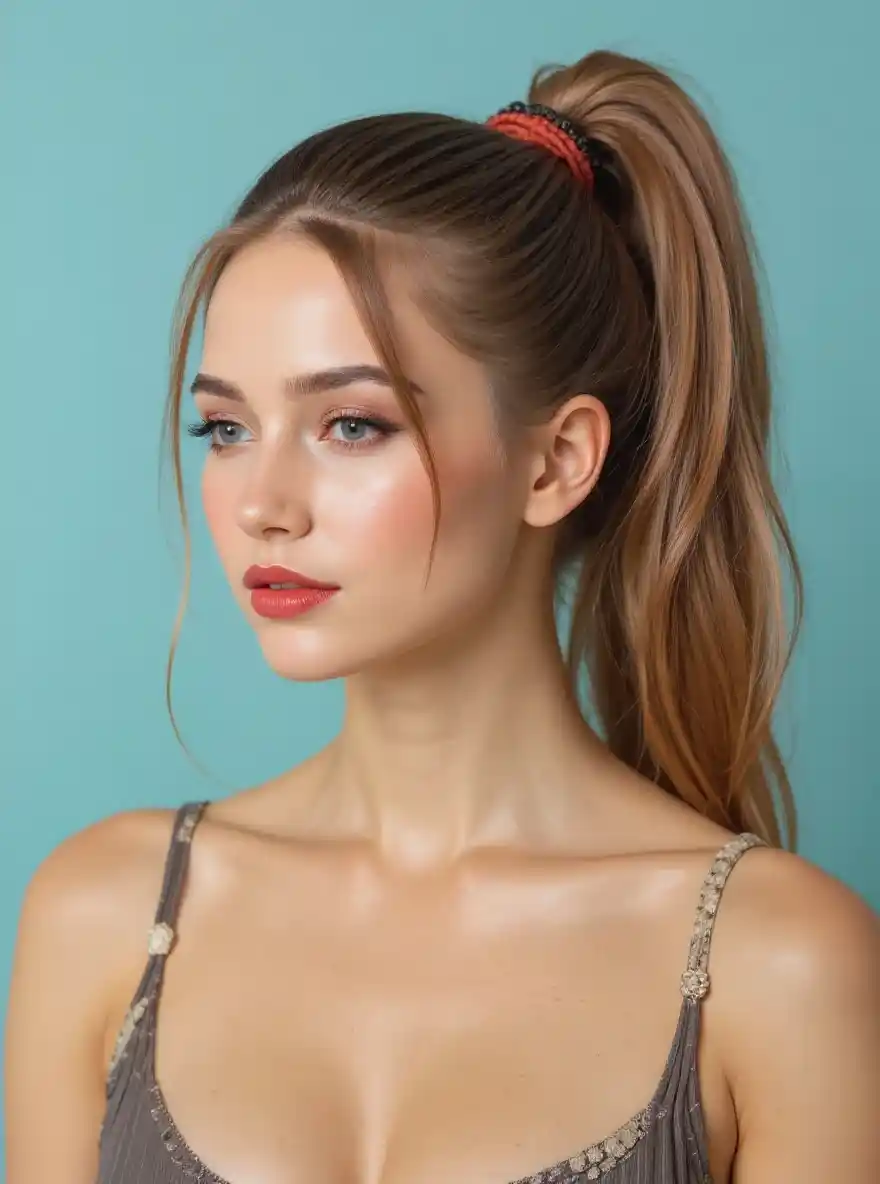 Messy Bun with Texture and Lift Messy Bun with Texture and Lift