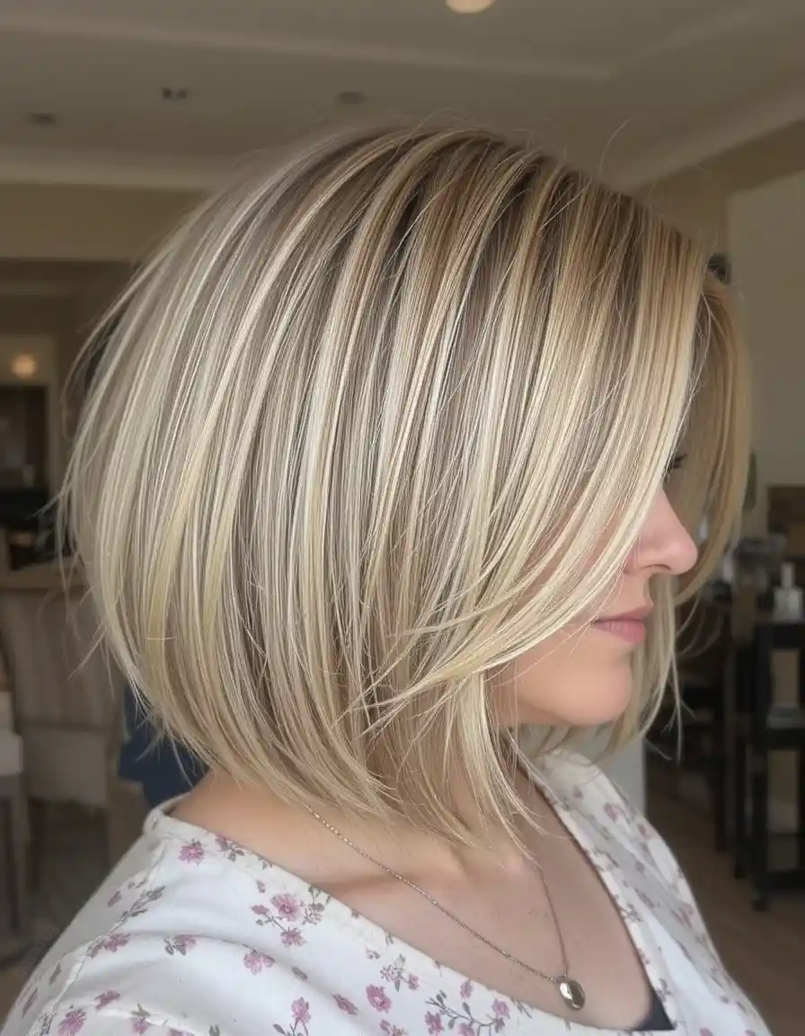 Highlighted Bob for Shine and Dimension Highlighted Bob for Shine and Dimension