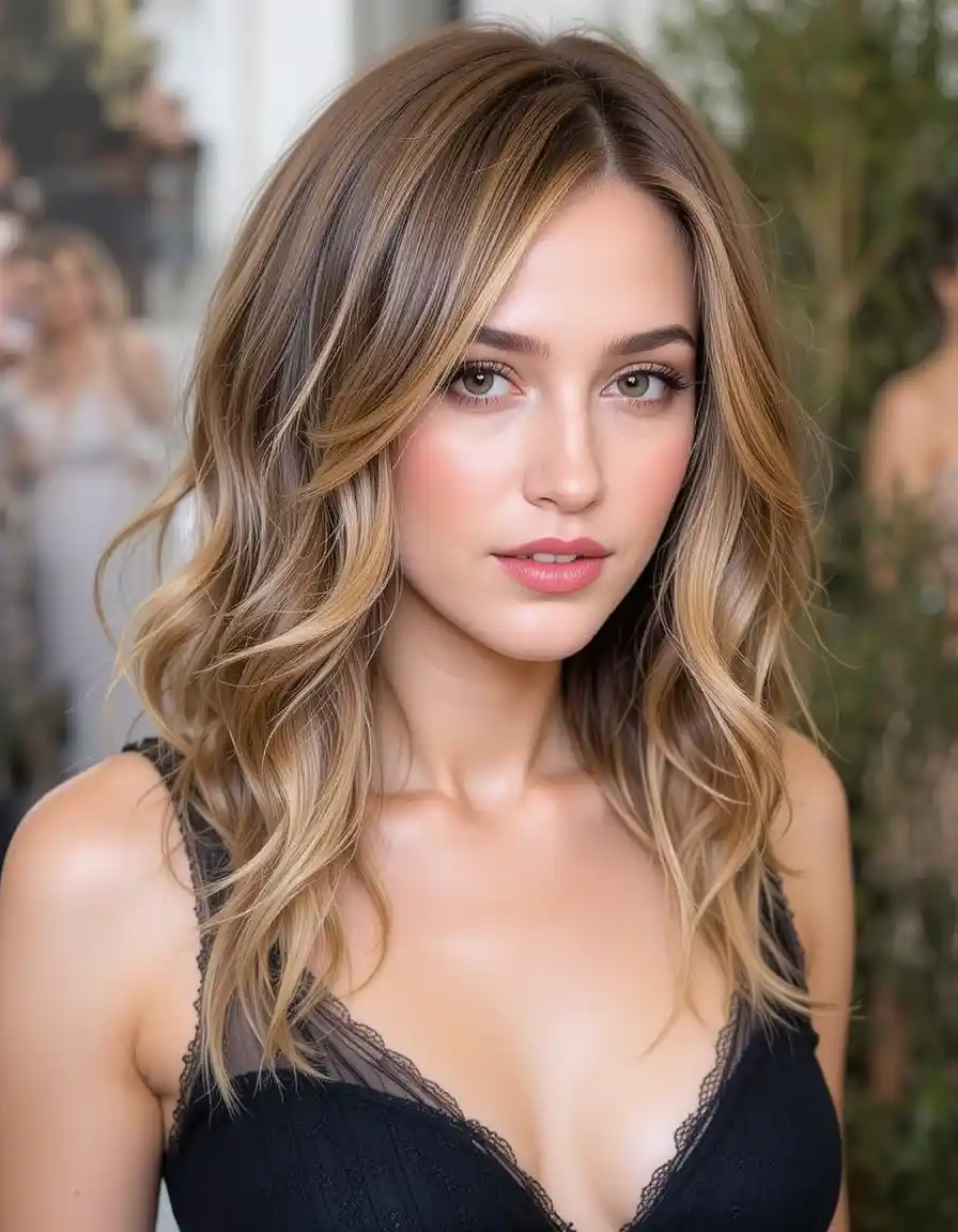 Layered Long Bob for Lifted Movement Layered Long Bob for Lifted Movement