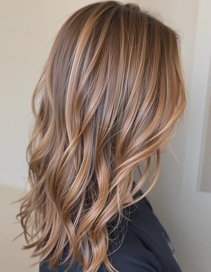 Light Copper Balayage Light Copper Balayage
