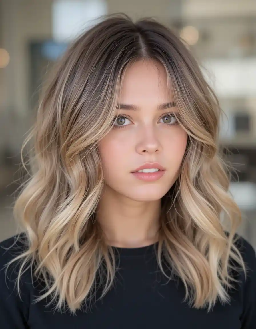 Loose Shoulder-Length Waves for Soft Flow Loose Shoulder-Length Waves for Soft Flow