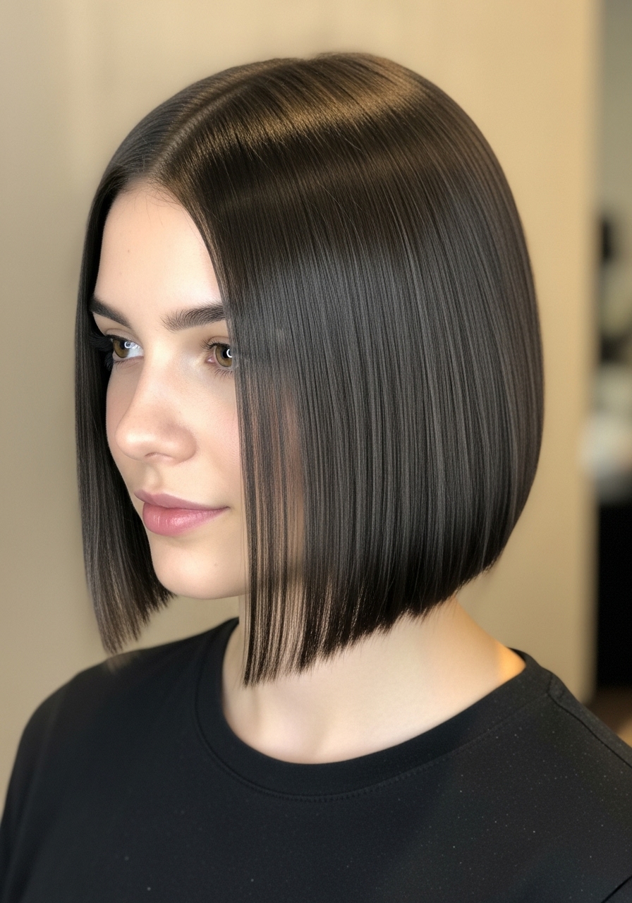 No-Fuss Blunt Bob with Shine No-Fuss Blunt Bob with Shine