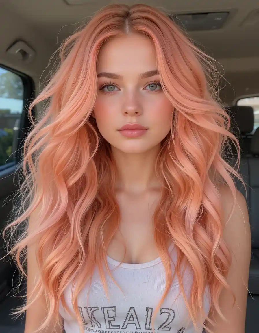 Peach Red Peach Red