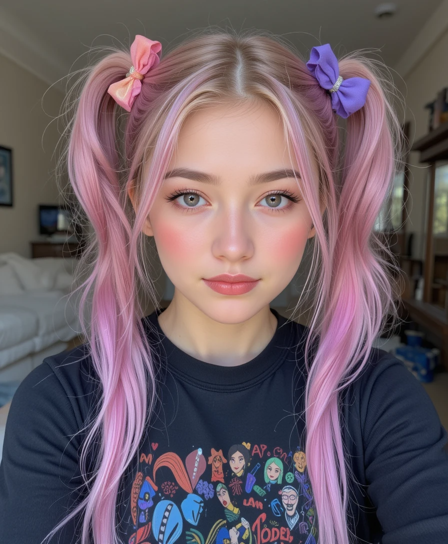 Playful Pigtails With Accessories Playful Pigtails With Accessories
