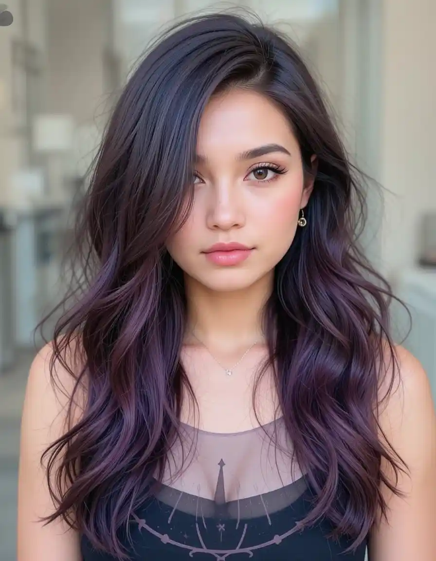 Plum-Toned Brunette Plum-Toned Brunette