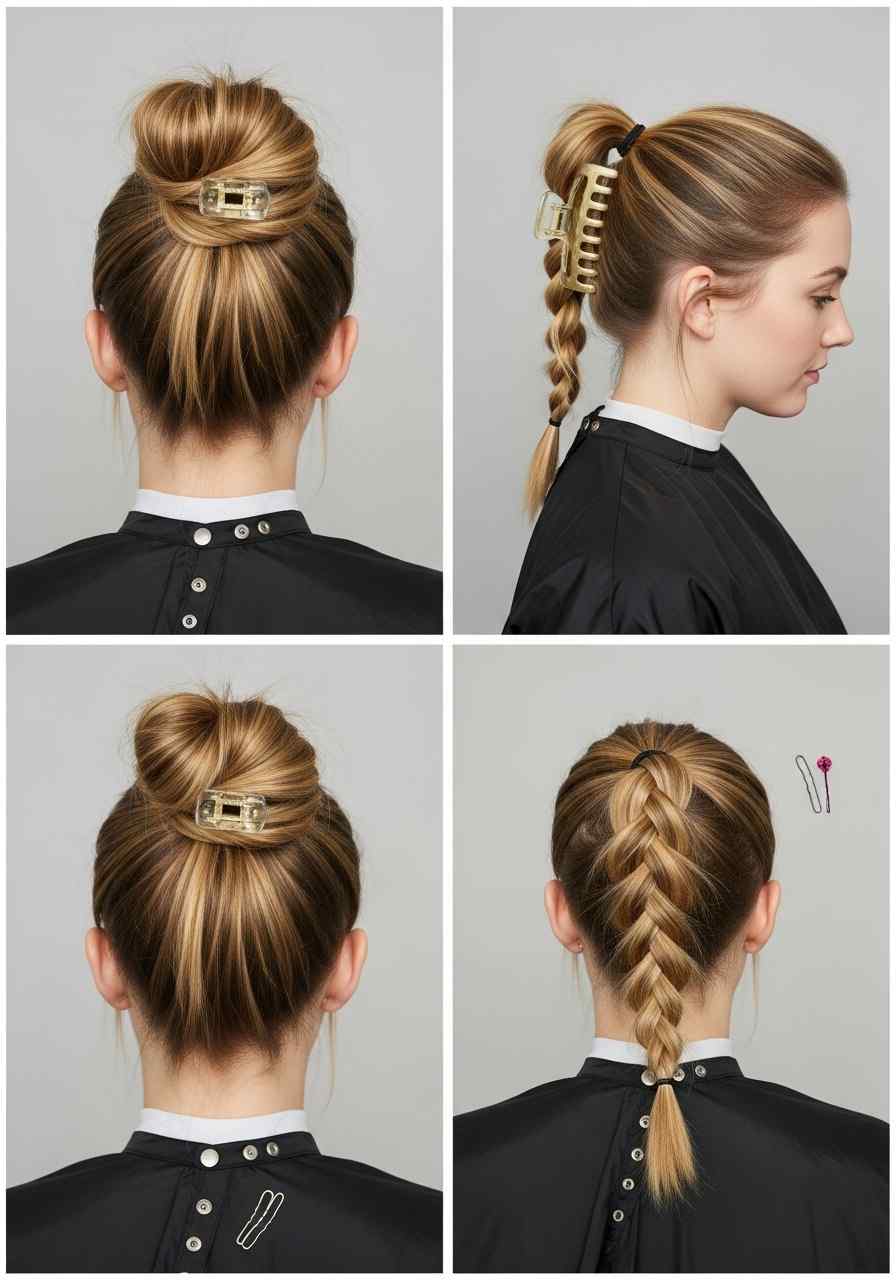 Quick Easy Hairstyles for Busy Mornings Quick Easy Hairstyles for Busy Mornings