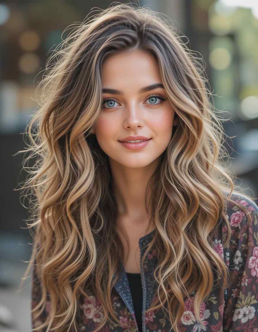 Relaxed Bohemian Waves for Hairstyles for Long Hair Relaxed Bohemian Waves for Hairstyles for Long Hair