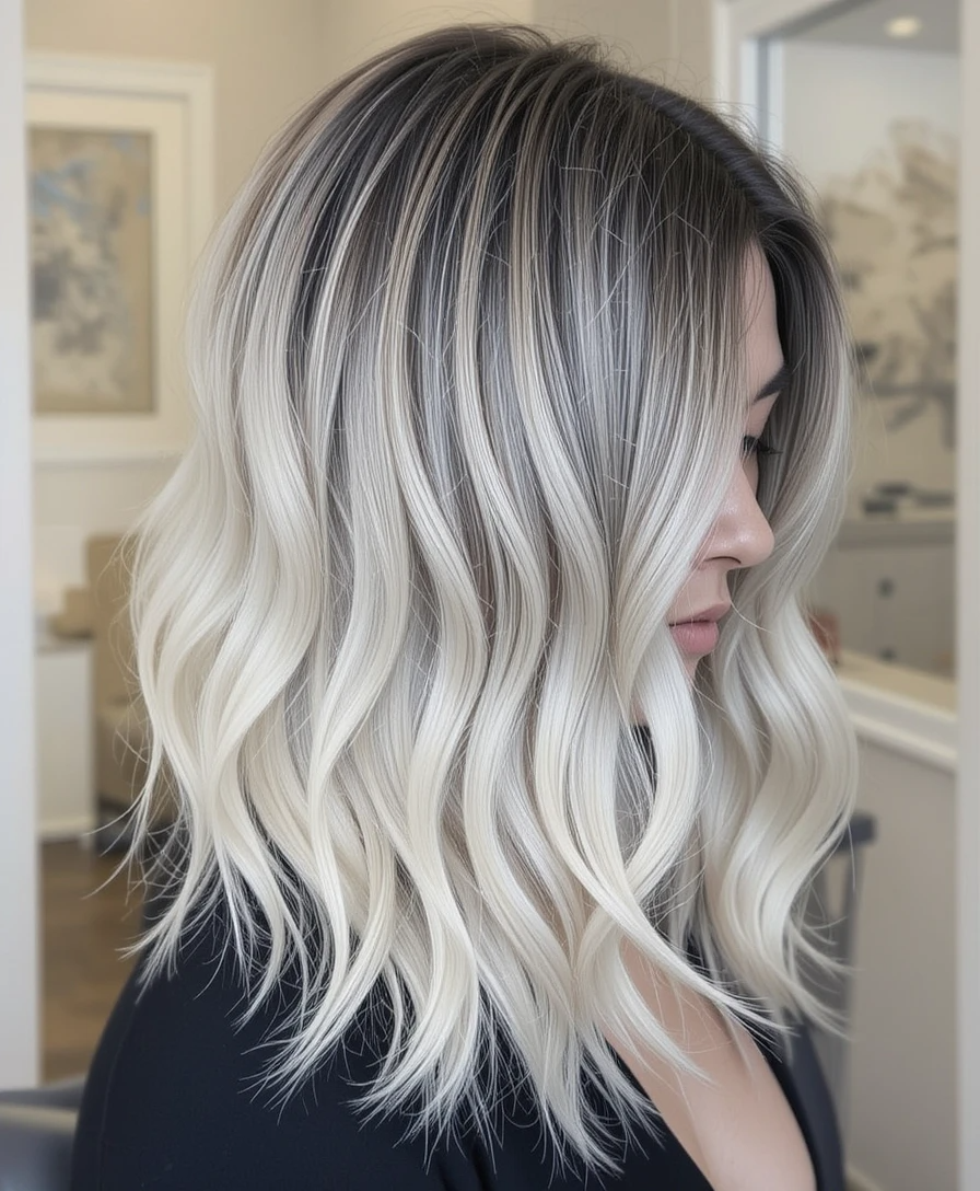 Rooted Platinum Waves Rooted Platinum Waves