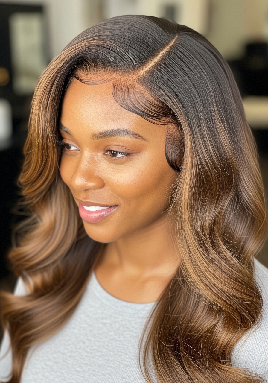 Sew-In Weave with Leave-Out Sew-In Weave with Leave-Out