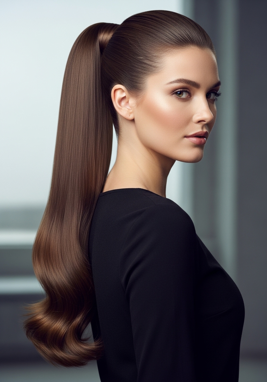 Sleek High Ponytail Sleek High Ponytail