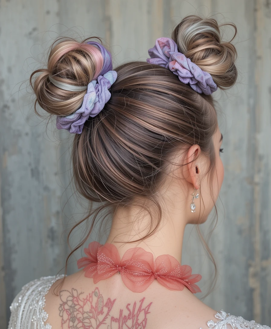 Space Buns With a Modern Twist Space Buns With a Modern Twist