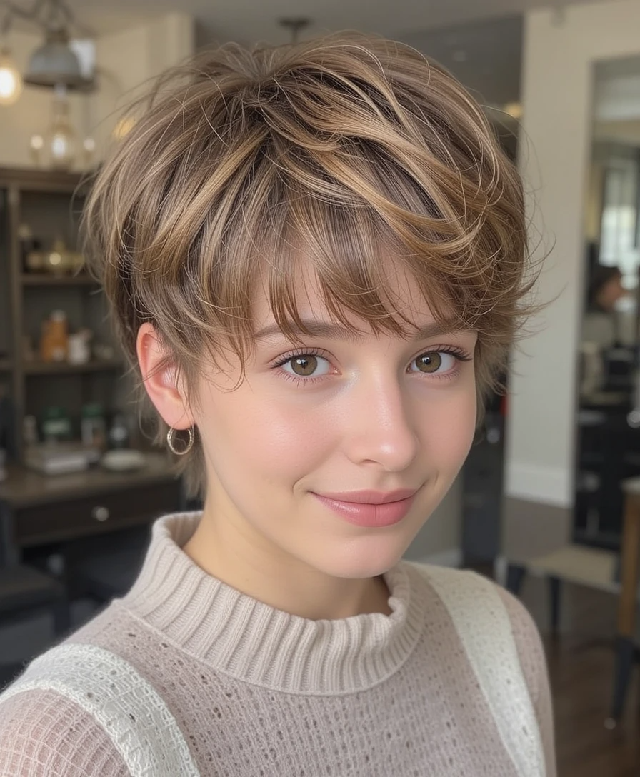 Textured Pixie Cut Textured Pixie Cut