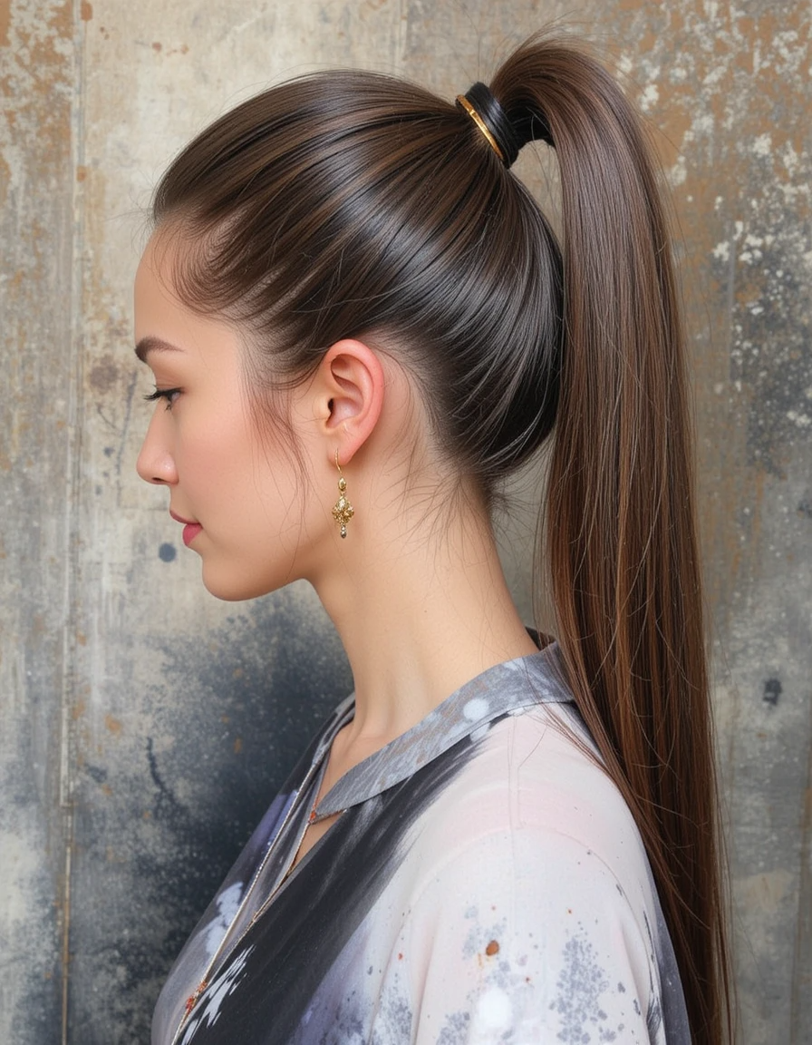 The Sleek Ponytail