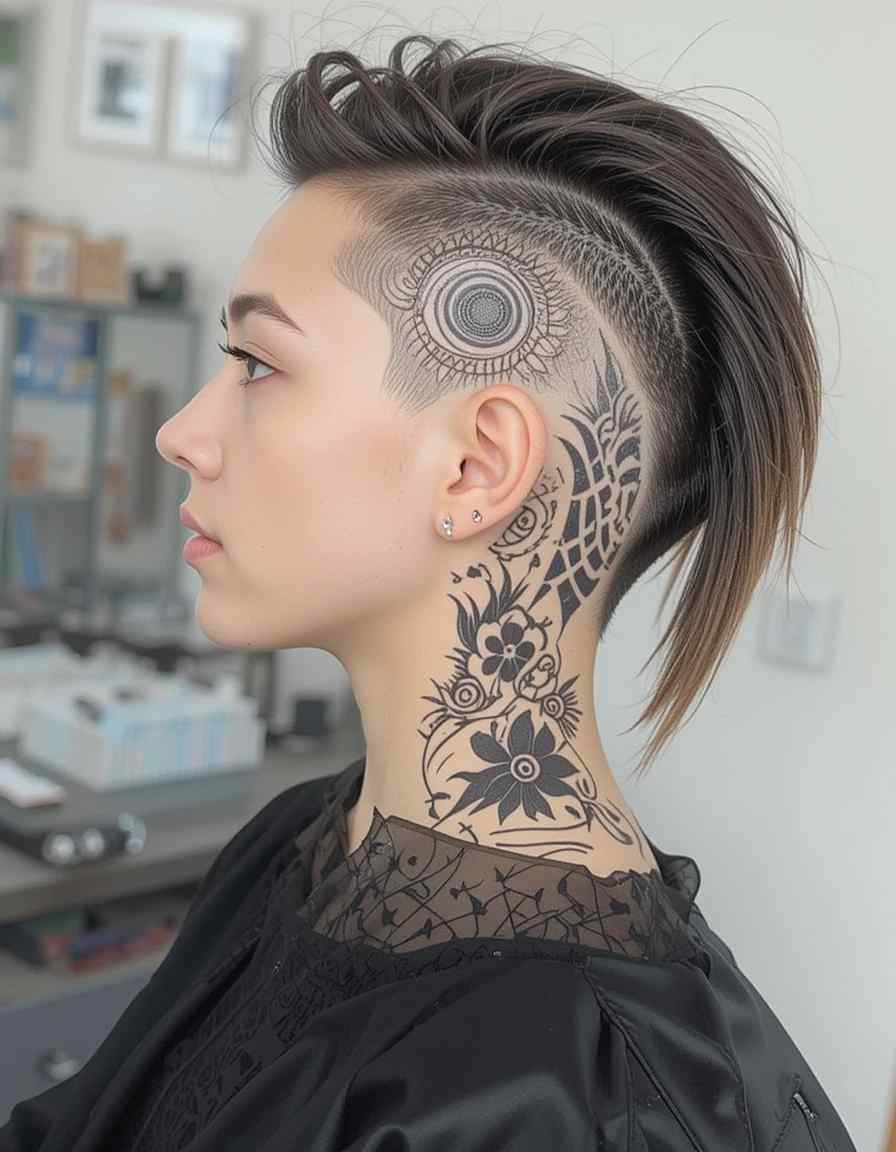 The Undercut with Designs The Undercut with Designs