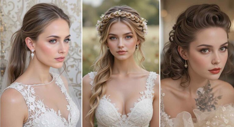 Top 13 Wedding Hairstyles for a Perfect Bridal Look 7 Top 13 Wedding Hairstyles for a Perfect Bridal Look